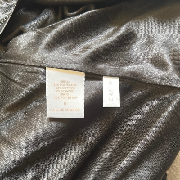 New York & Company Black and Cream Mini Dress - Picture 10 of 10